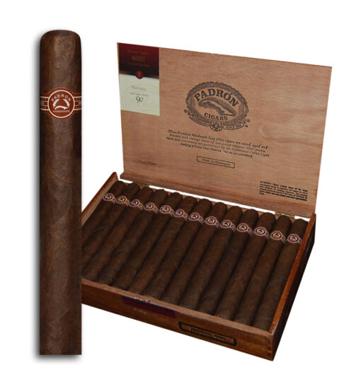 Padrón - #4000 Maduro - 6.5 x 54 - Box of 26