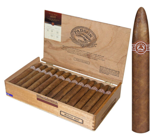 Padrón - #6000 Maduro (Torpedo) - 5.5 x 52 - Box of 26